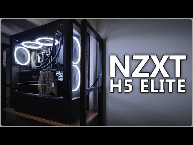 NZXT H5 ELITE Build  R9 7900X RTX4080 