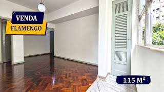 FLAMENGO TRAVESSA TAMOIOS 115M2 3 QUARTOS PLANTA MARAVILHOSA PARA MODERNIZAR LINDO PRÉDIO ART DECO