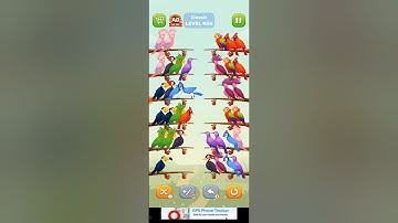 Bird sort puzzle walkthrough #viral #shorts #trending #short #birds