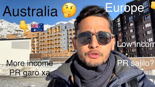 Australia jane ke Europe?