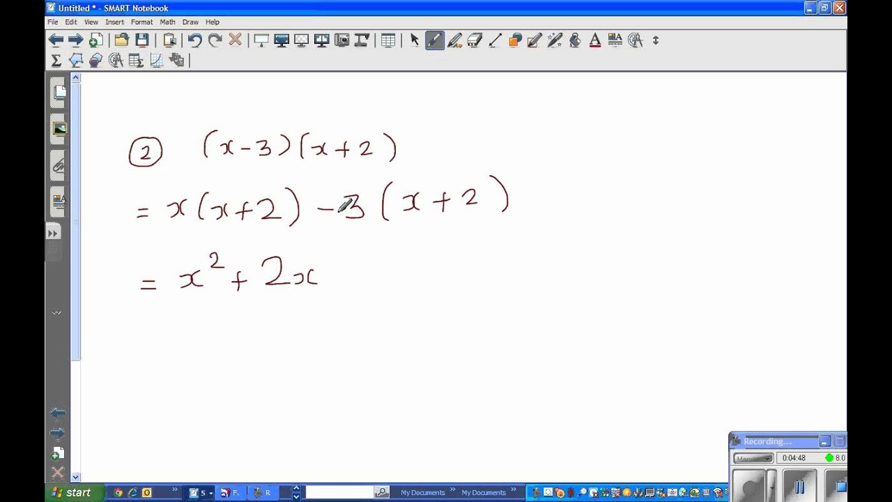 log 7(3x-2)^2 expand and brackets Expanding (x 2) 3)(x YouTube  simplifying