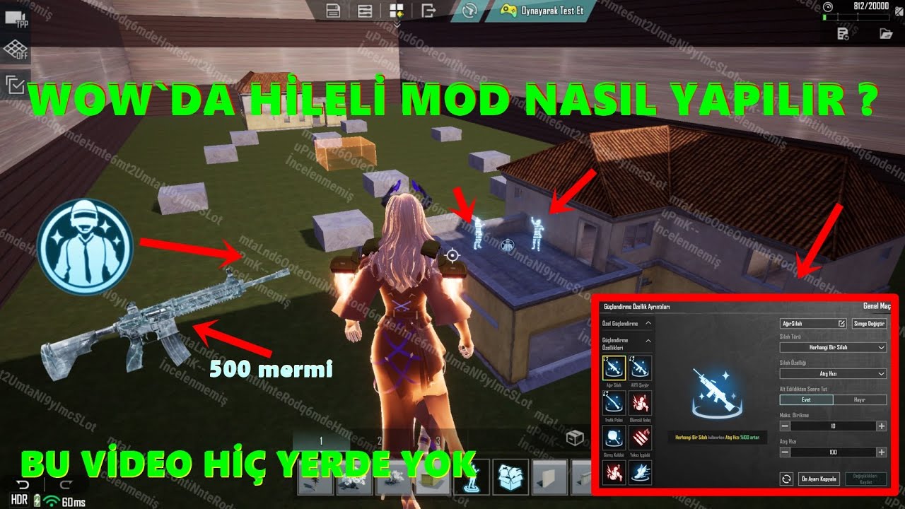 WOW`DA HİLELİ HARİTA NASIL YAPILIR ? DETAYLI ANLATIMI (BU VİDEO TÜRKİYEDE YOK )