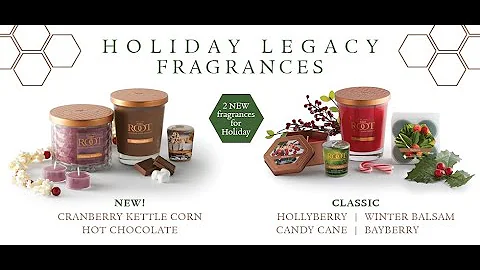 2021 Holiday Seasonal Fragrances by Root Candles
