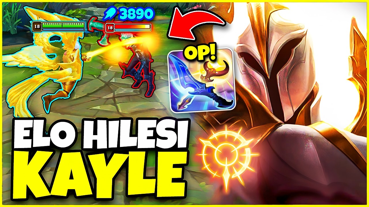 KAYLE MİD İLE NASIL KOLAYCA LİG KASILIR GÖSTERİYORUM!
