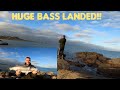 Uk bass lure fishing huge bass landed off the top