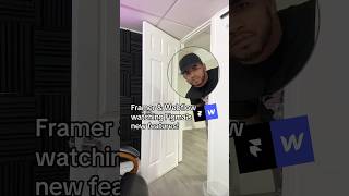 Framer &amp; Webflow watching Figma’snew features! 😱🤣 #config2025