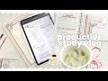PRODUCTIVE STUDY VLOG Waking Up At 5am Reviewing For Exams Matcha What I Eat 