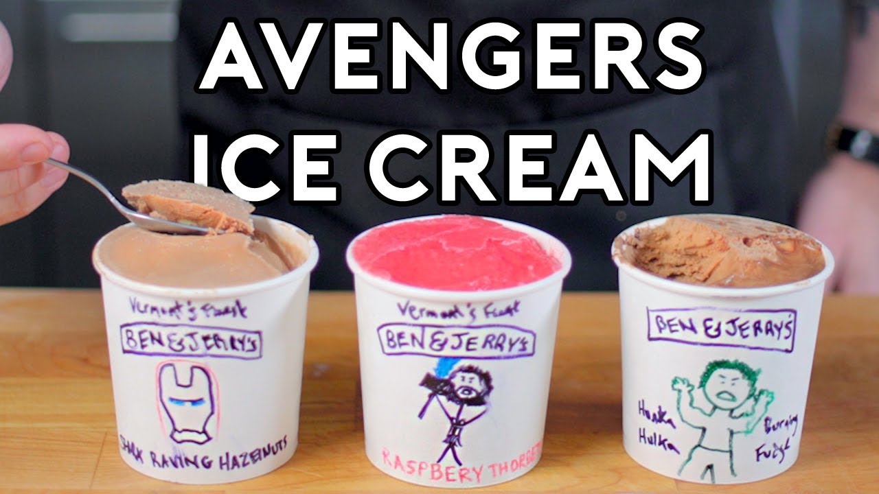 Binging with Babish: Ice Cream Flavors from Avengers: Infinity War | Babish Culinary Universe