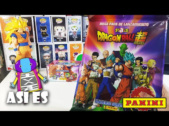 Panini Dragon Ball Z Mega Pack (classeur + 2 enveloppes + Plateau de Jeu)  Staks Super, 004044SP