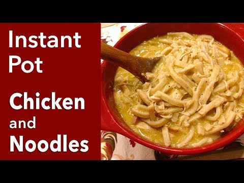 Instant Pot Chicken and Noodles