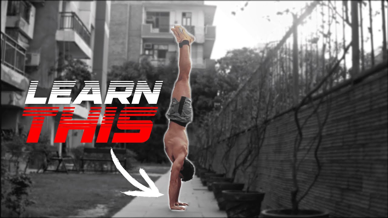 How to do a Handstand in Hindi