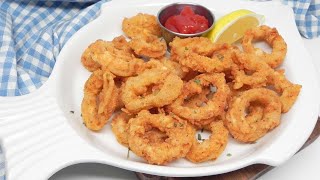 How to make deep fried  calamari from scratch