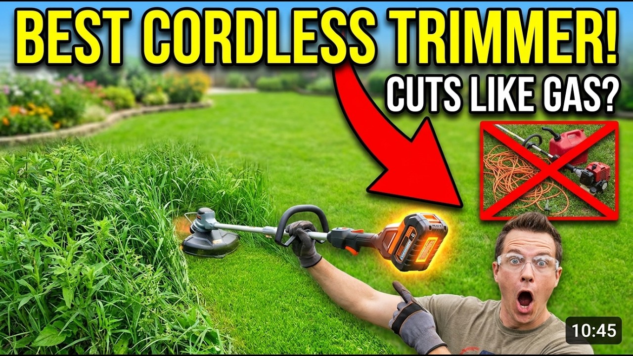 TOP 5 Best Cordless Grass Trimmers 2026 | Don't Buy Before Watching ...