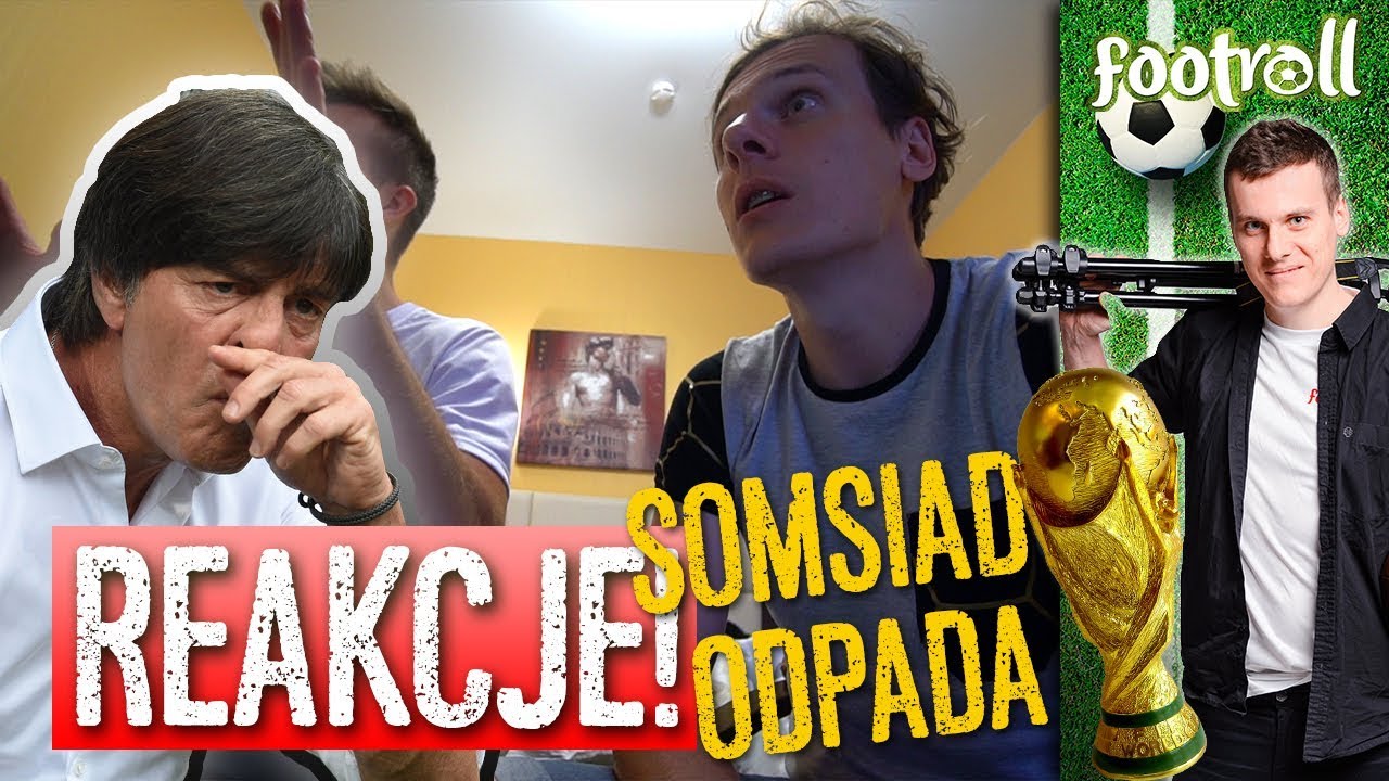 Niemcy odpadają - REAKCJE! | Wołgograd - Mundial Vlog