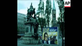 SYND 4 5 75 POLITICAL LEADERS VOTE IN SAARBRUCKEN AND DUSSELDORF