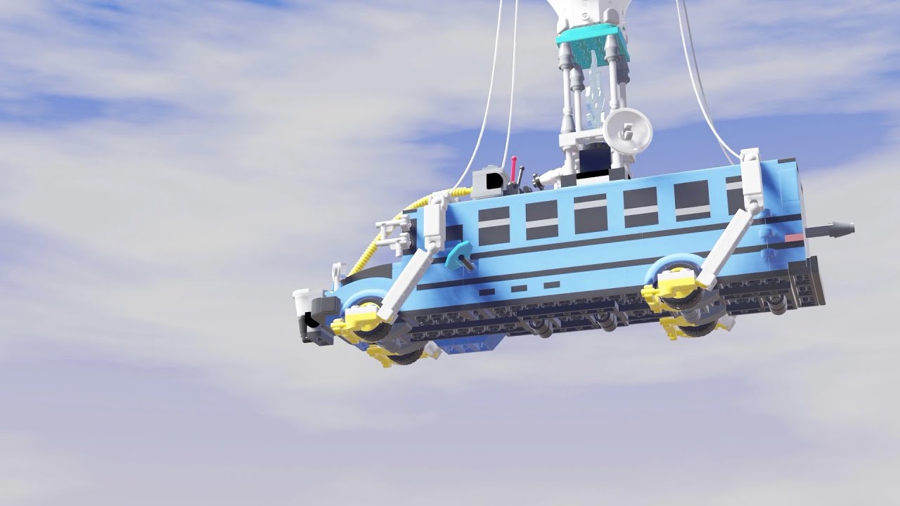 Fortnite Battle Bus Animation | Blender - YouTube