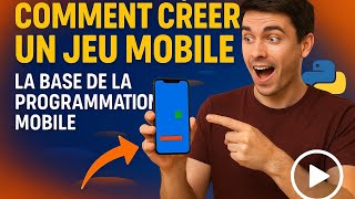 comment créer un jeu mobiles en python avec un téléphone| la base de la programmation mobile