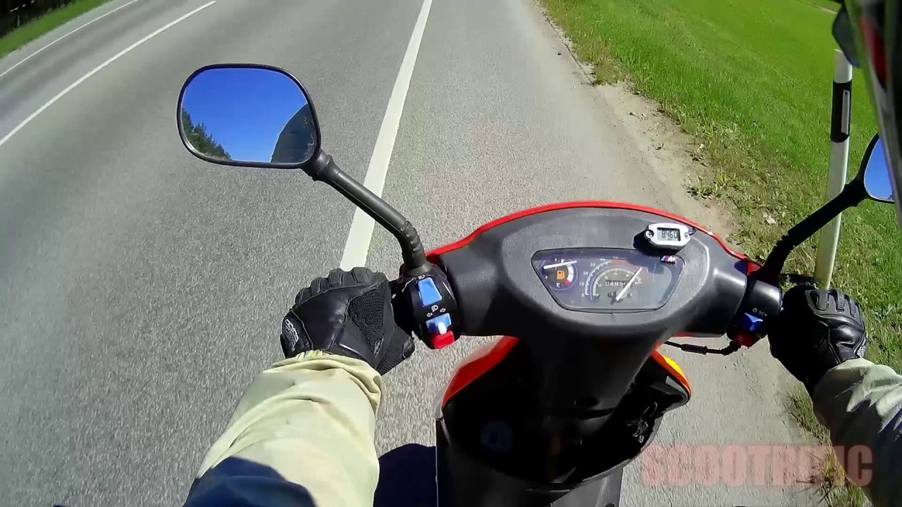 Baotian BT50QT-9 Speed TEST#2 Scootrific