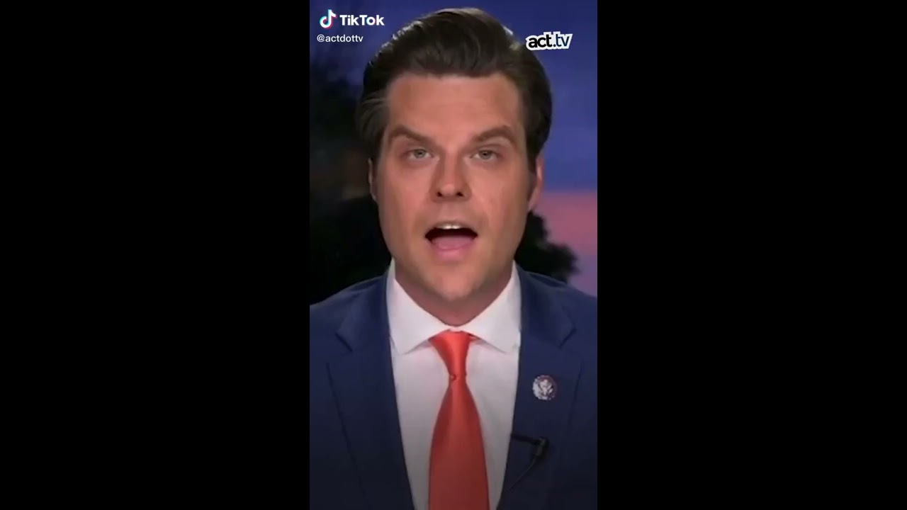 Watch Misery Loves Company Starring Rep Matt Gaetz Tucker Carlson