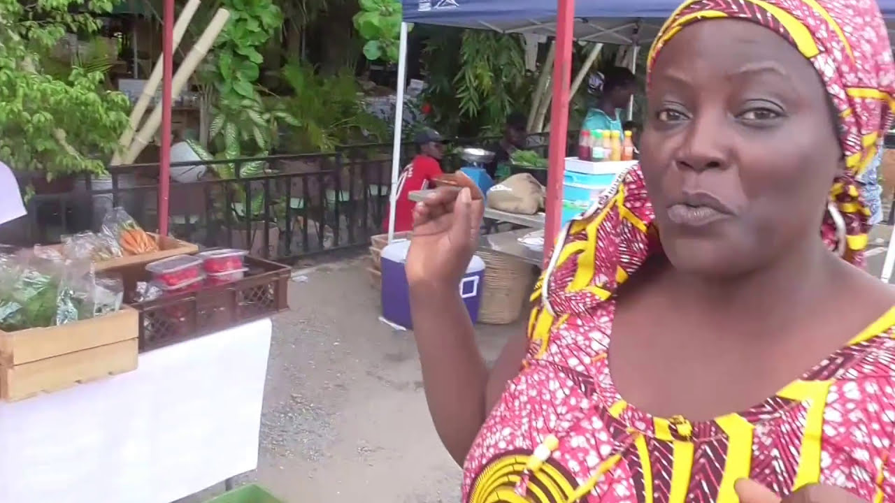 Labone Green Market ...Where l sell my products on Saturdays. - YouTube