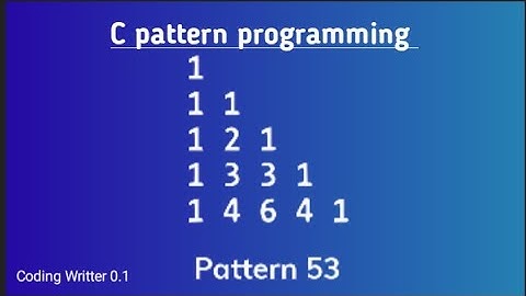 Best pattern tutorial video ll C programming tutorial ll 💯🧠#coding #short #youtubeshorts