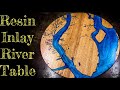 Resin Inlay River Table Build from Start to Finish