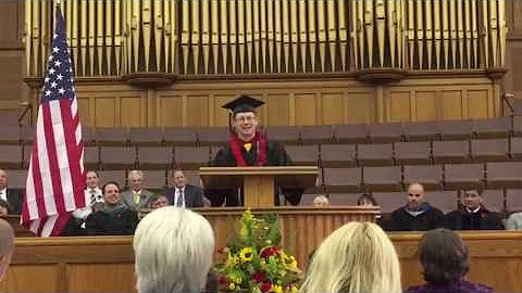 Isaac Stott Graduation Speech
