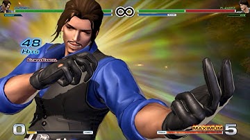 The King of Fighters XIV Robert Garcia Combo