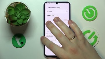How to Access Data Usage Indicator in Samsung Galaxy A34 - Mobile Data Usage Statistics