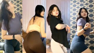 Goyang tiktok hot hits terbaru || joget celana ketat apem tembem