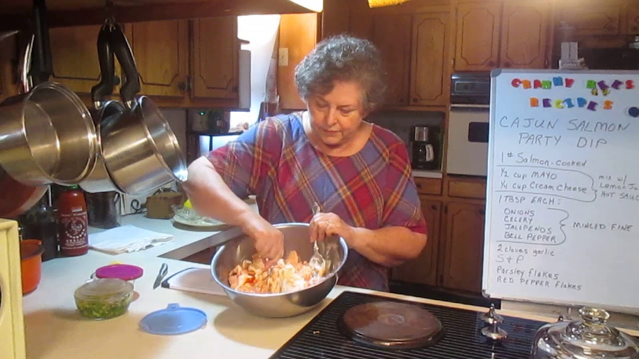 Cajun Salmon Party Dip - YouTube