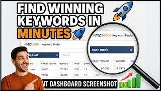 AMZScout Tutorial 2025: Reverse ASIN Lookup + AI Product Analysis (Amazon FBA Keyword Research)
