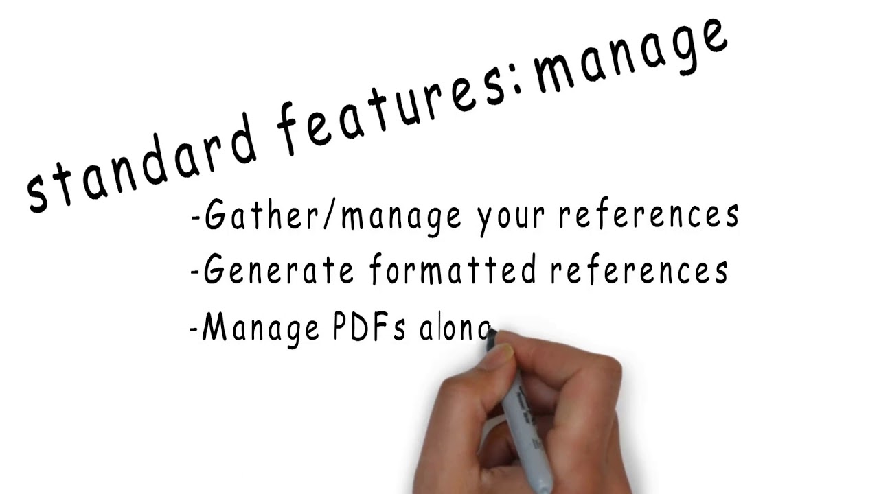 Reference management tools overview YouTube