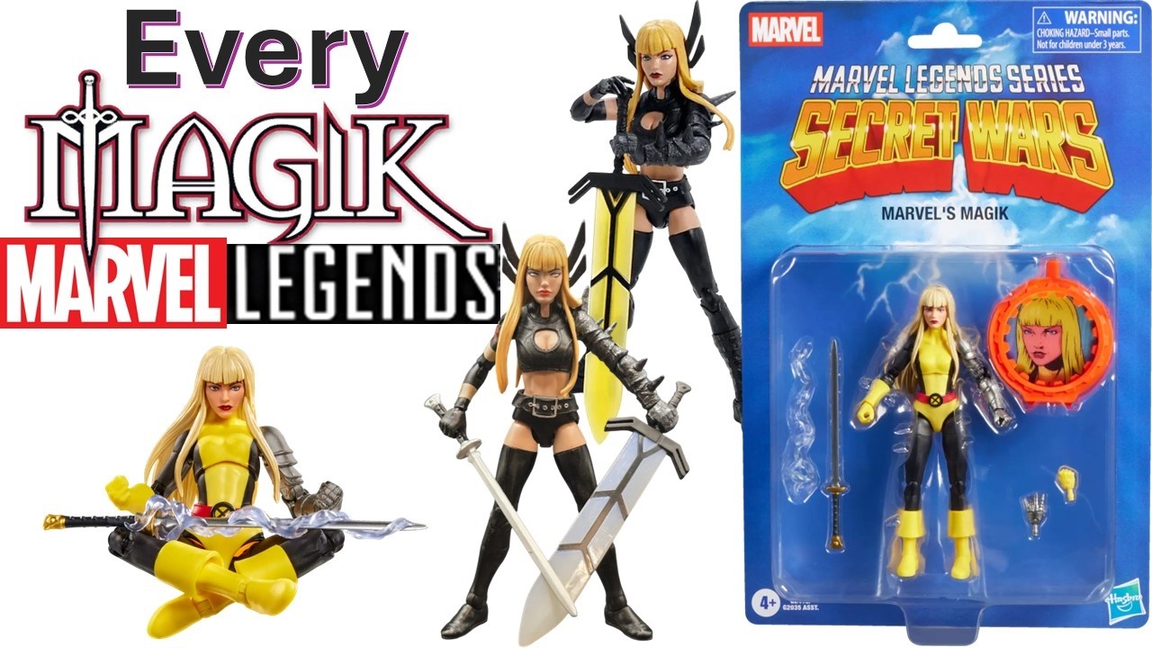 Every Marvel Legends Magik Comparison List - YouTube