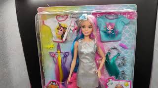  Fantasy Hair Barbie. Барби Единорожка Русалочка, Радужные волосы