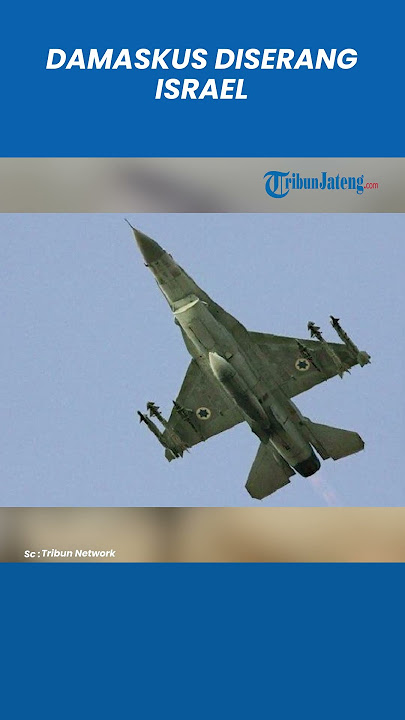 Pesawat Tempur Israel Serang Selatan Damaskus, Bakal Picu Ketegangan Baru di Timur Tengah?