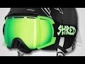 Shred Half Brain Clarity Helmet / Stupefy Don Goggle - 2014