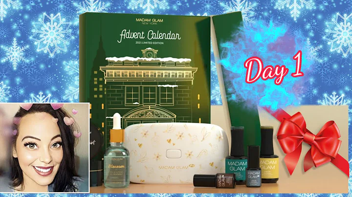 UNBOXING MADAM GLAM ADVENT CALENDAR 🗓 DAY 1 OF 26