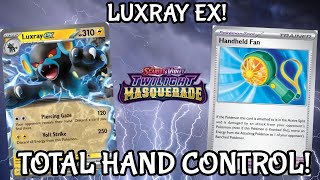 LUXRAY EX! CRAZY STRONG LOCKDOWN!