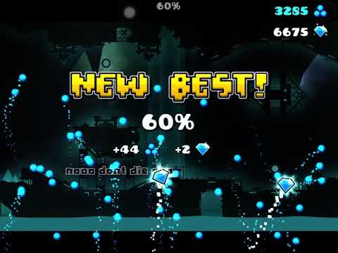 "Silhouette Summit" by Nicki1202 [60% + 1st coin route — PROGRESS] || Geometry Dash World || Hazel