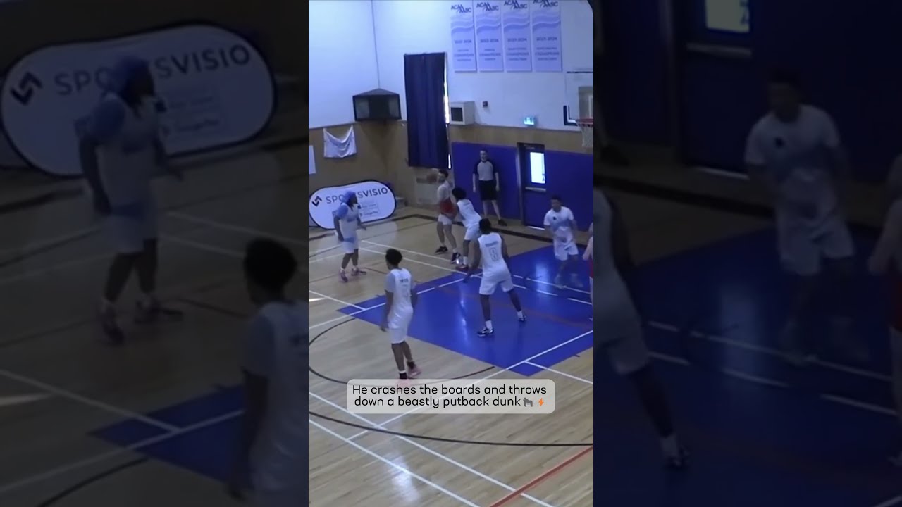 He Crashes The Boards And Throws Down A Beastly Putback Dunk Nba Basketball Foryou Ballislife