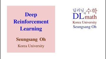 고려대 오승상 강화학습 26 DDPG
