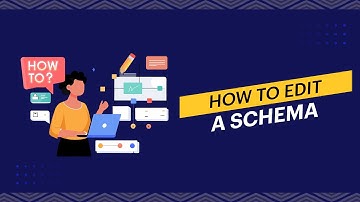 How to edit a created schema in Lumenore