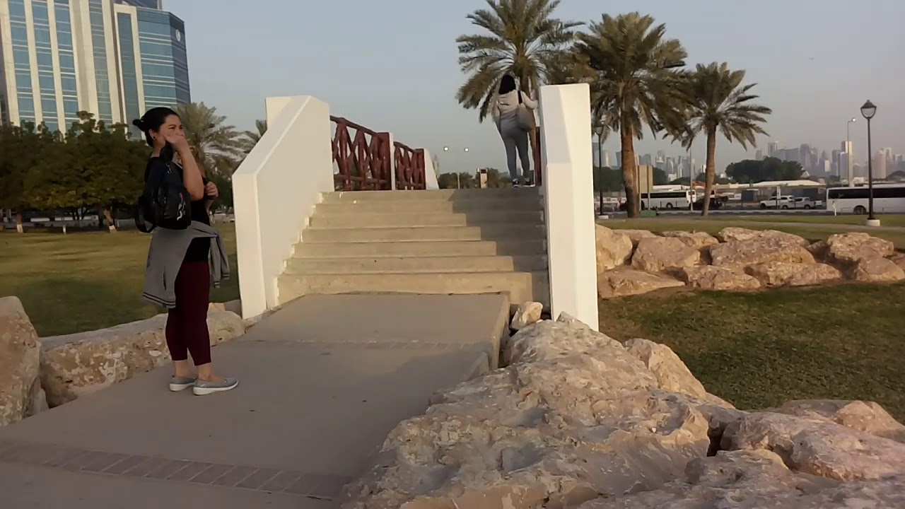 Off from work, Exploring Doha #1 - YouTube