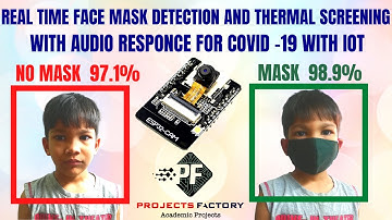 Real Time Face Mask Detection And Thermal Screening With Audio Response for   COVID 19 With IOT