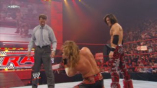 Rey Mysterio & Shawn Michaels vs The Miz & John Morrison: WWE Raw November 24, 2008 HD