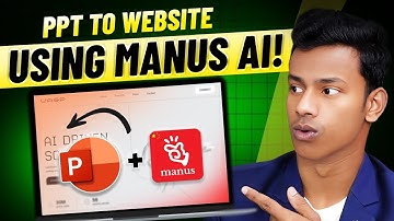 PPT to Website in Seconds Using Manus AI – Presentation to Web Made Easy
