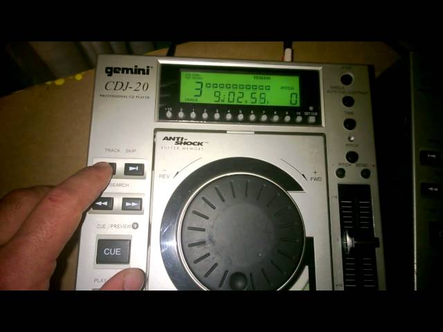 video Gemini CDJ-20 - YouTube