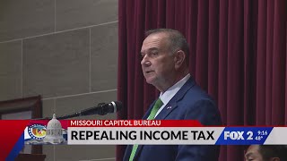 Kehoe details repeal of income tax, Democrats mock 'Tax Hike Mike'