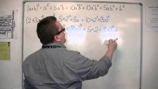 AQA Core 2 6.02 Binomial Expansion using Pascal's Triangle